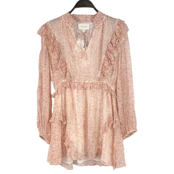 Cleobella Zaria Mini Dress Zebra Print - Picture 8 of 14